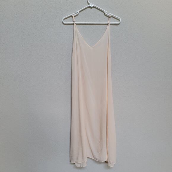 Slip / Slip Dress Women's Small S Peach Spaghetti Strap Lightweight Summer - Picture 1 of 9